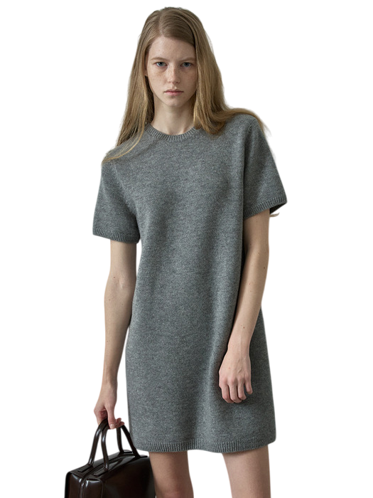 90s 니트 원피스