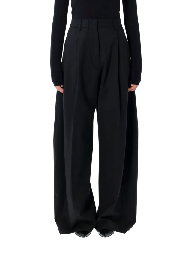 빌리 플리츠 디테일 팬츠