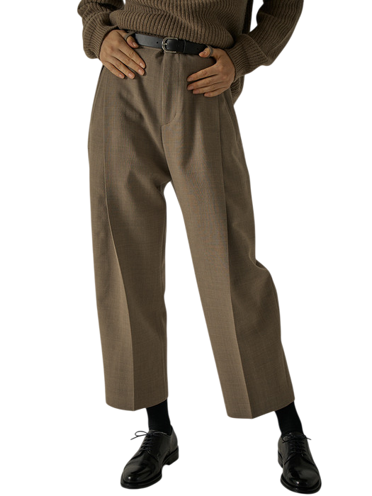 라운드 울 팬츠