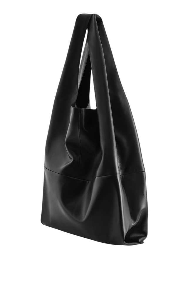 슬라우치 토트백 - 레더