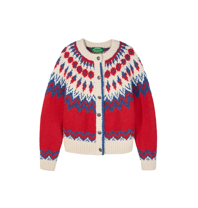 Boucle Nordic Cardigan