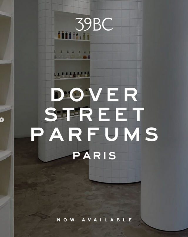 도버 스트릿 마켓 파리, 셀프리지 런던, 스토어 X 등에 입점한 39BC