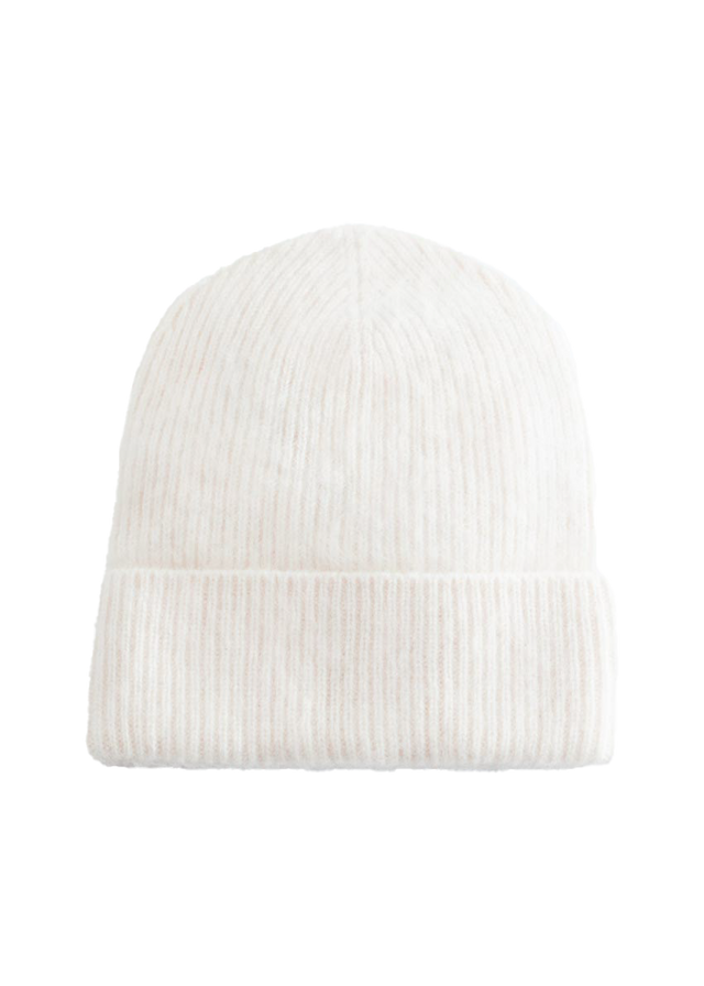 브러시드 캐시미어 비니