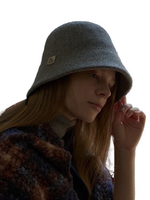 Wool Cloche Bucket Hat