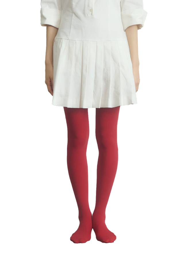 컬러스타킹 60D 레드