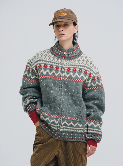 포레 울 가디건 20만원대