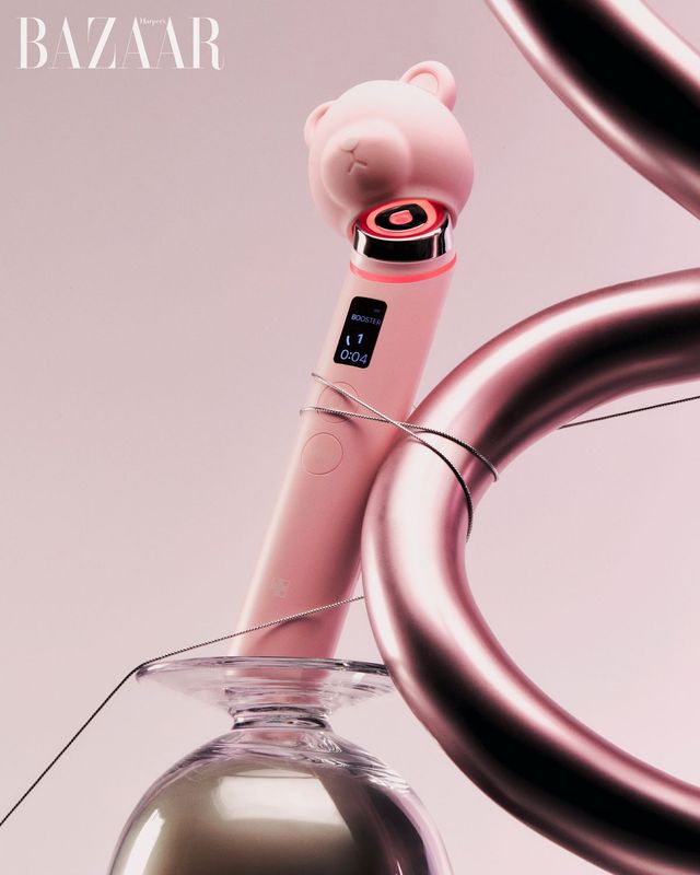 MEDICUBE 부스터 프로 핑크 에디션 세트&핑크 베어 헤드 