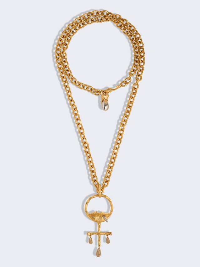 Schiaparelli WOMAN CHAIN NECKLACE, 2천 9백 유로