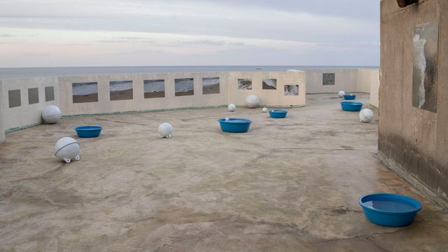 키와림, 〈깊은 심심함〉, 2022, 혼합매체, 가변크기.