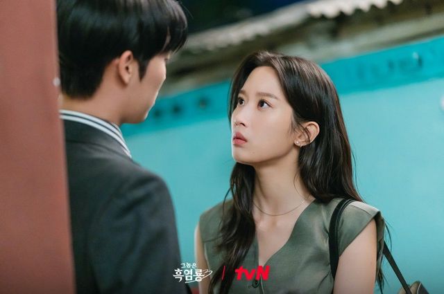 백수정 역 문가영 / tvN 드라마 〈그놈은 흑염룡〉 스틸