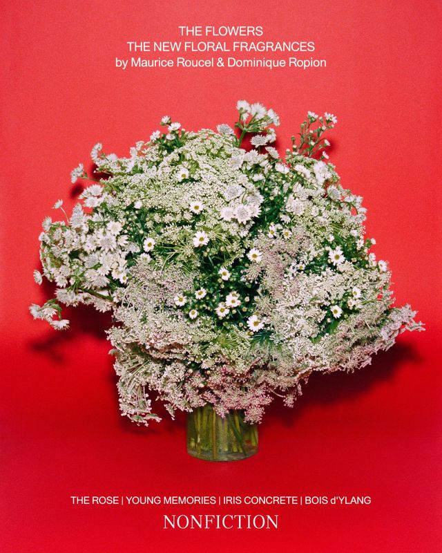 전설적인 조향사 모리스 루셀, 도미니크 로피옹과 협업한 논픽션의 ‘THE FLOWERS’. 