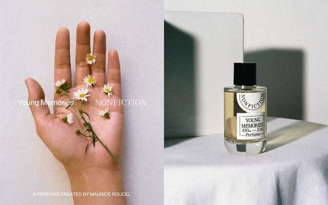 모리스 루셀이 조향한 논픽션 ‘영 메모리즈’는 어린 시절의 봄을 연상케 한다. 