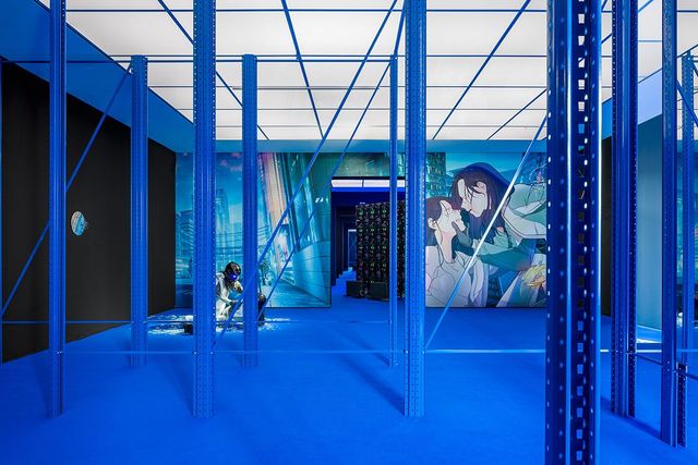 김아영 개인전 «Many Worlds Over» 전시 전경 이미지, 함부르거 반호프 미술관, 베를린, 독일, 2025. 작가, 갤러리현대 및 함부르거 반호프 미술관 제공. 사진: 야코포 라포르지아(Jacopo LaForgia)