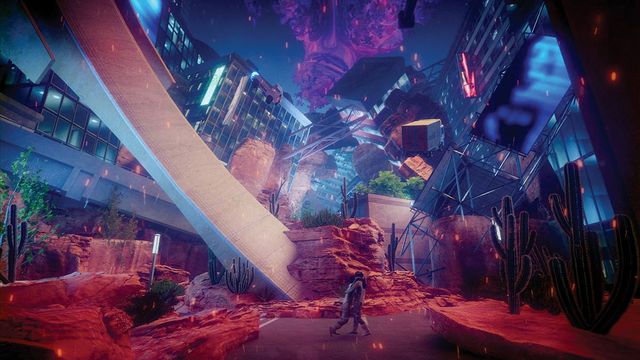 〈딜리버리 댄서의 선: 0°의 리시버〉 (스틸 이미지), 2024, 3채널 영상, 약 30분. 호주국립영상미술관(ACMI) 제작지원. 작가 및 호주국립영상미술관(ACMI) 제공.