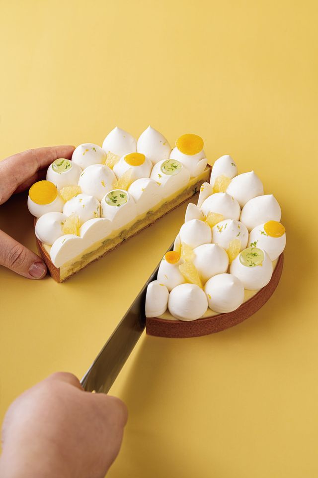 사진/가루하루, 시트러스 바질 올리브 타르트 