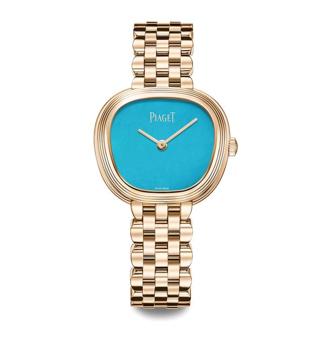  튀르쿠아즈 다이얼의 ‘식스티’ 워치. 