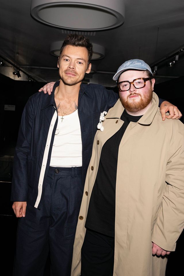 해리 스타일스와 디자이너 스티븐 스토키-달리.