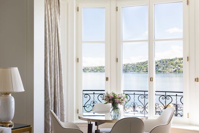 호텔에서 바라본 호수뷰 