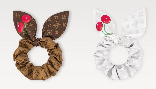 LV x TM 모노그램 세리즈 스크런치 세트, 56만원 