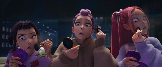 넷플릭스 애니메이션 〈케이팝 데몬 헌터스〉 스틸