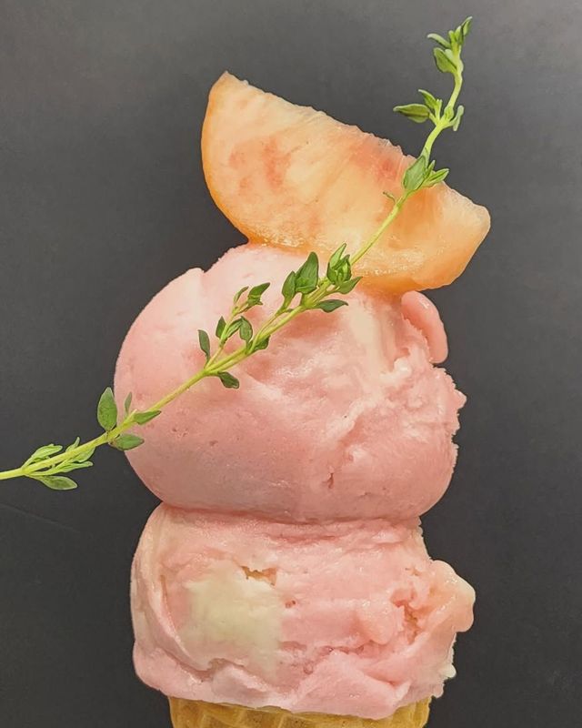 아케미 비건 아이스크림 더블 컵/콘, 8천원 