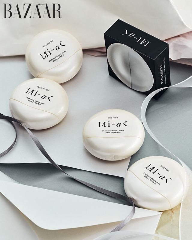 (위부터) 미학 퍼퓸 핸드크림 포젠틀, 바이닐우드, 오드누아, 판타레이, 2만원 대