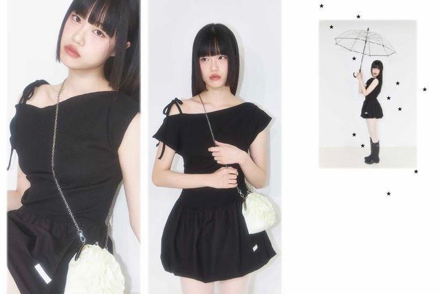 Illigo Balloon One Shoulder Mini One Piece