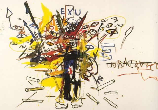 248_Exu_1988© Estate of Jean-Michel Basquiat. Licensed by Artestar, New York 