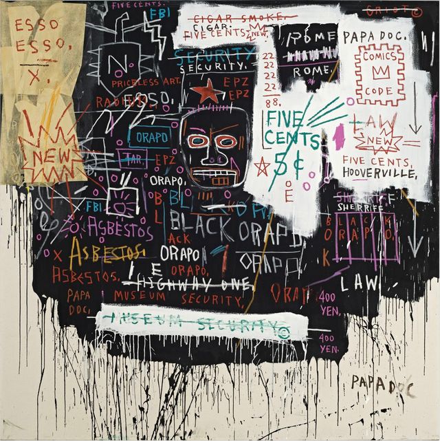 MuseumSecurity_1983© Estate of Jean-Michel Basquiat. Licensed by Artestar, New York 