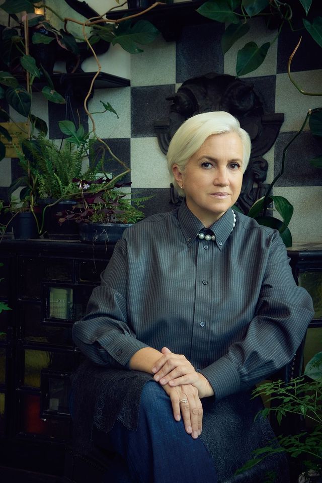 로마의 호텔 빌라 라에티티아(Villa Laetitia)에서 만난 실비아 벤투리니 펜디.