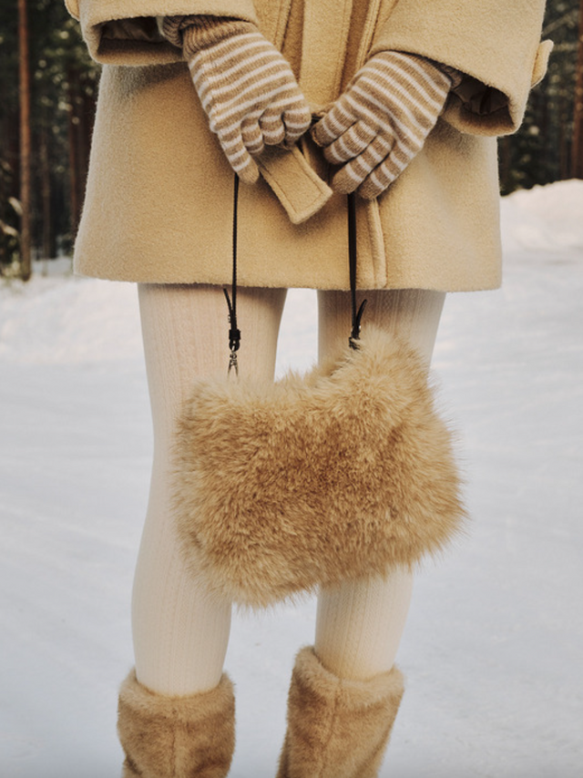 폴뉴아 미니 마우스 퍼 백 15만원대