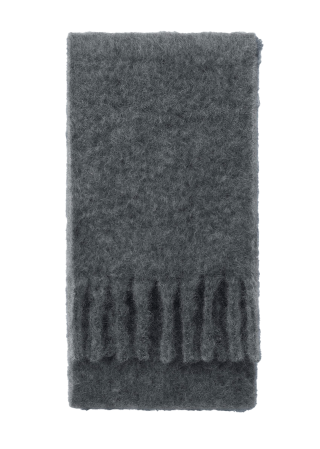 라지 모헤어 블렌드 스카프