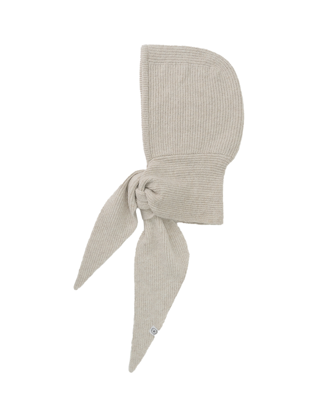 니나 니트 후디 머플러