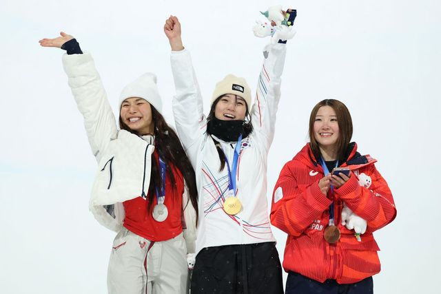 여자 하프파이프 금메달 최가온 선수