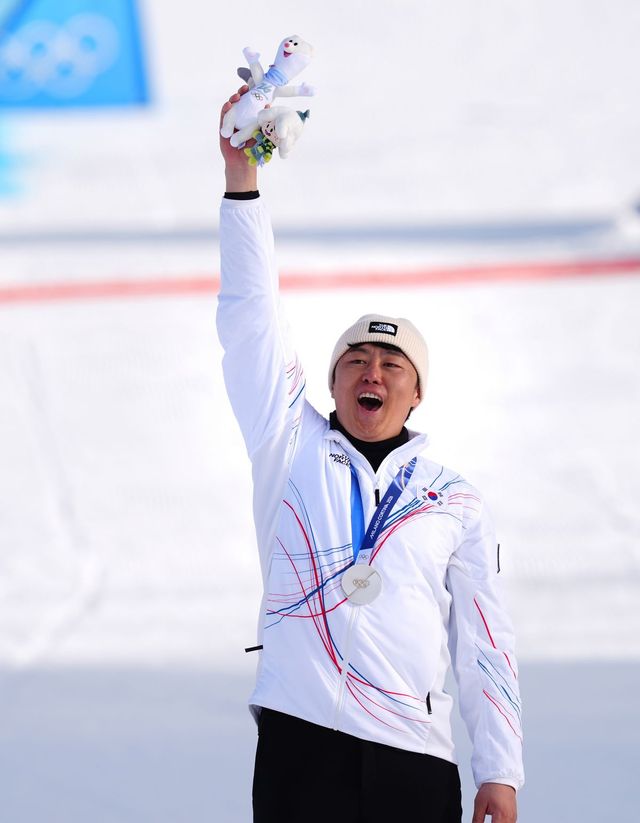 남자 평행대회 은메달 김상겸 선수