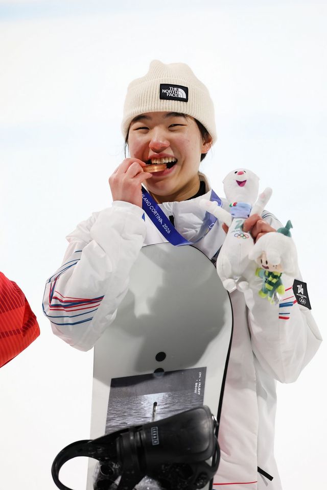 여자 빅에어 동메달 유승은 선수