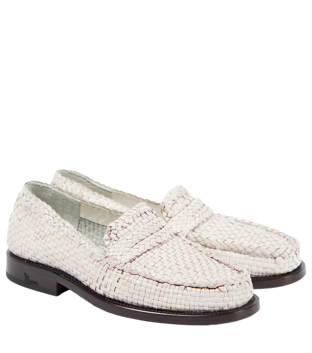 우븐 레더 로퍼