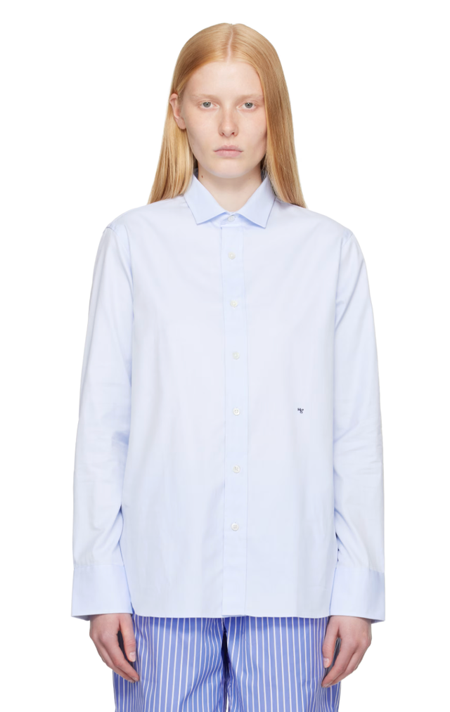 블루 클래식 셔츠