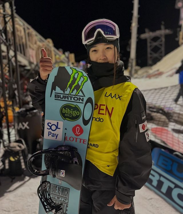 스노보드 선수 최가온 / @allthatsports.official 