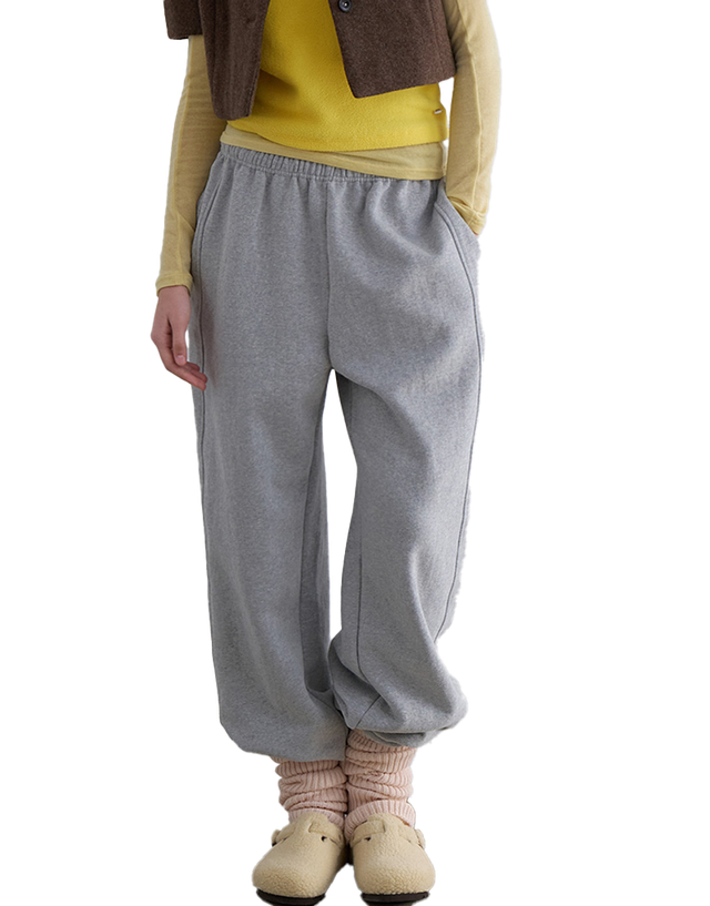 세퍼레이트 기모 조거 팬츠