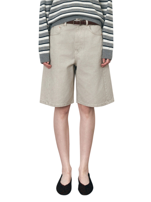 버뮤다 데님 쇼츠