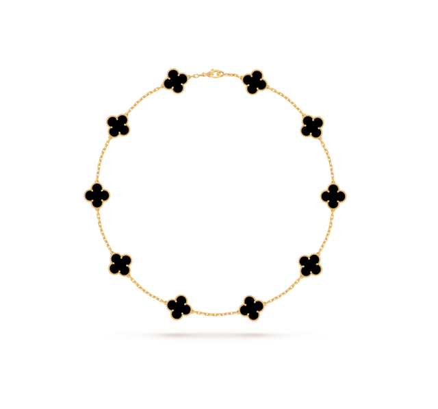 Van Cleef & Arpels 빈티지 알함브라 네크리스, 10개 모티브 1550만원