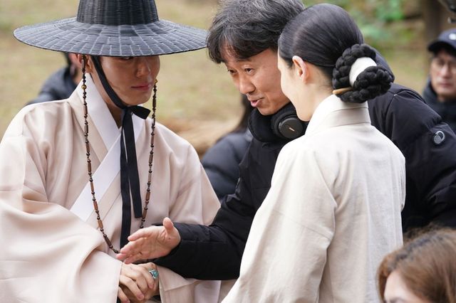 (왼쪽부터) 배우 박지훈, 장항준 감독, 배우 전미도