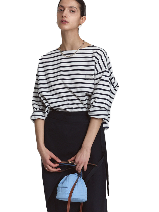 클래식 보더 스트라이프 티셔츠