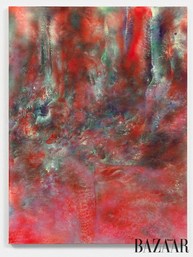 Lucy Bull, 〈16:55〉, 2025, Oil on linen, 121.9x91.4x2.5cm, © Lucy Bull, courtesy David Kordansky Gallery. 