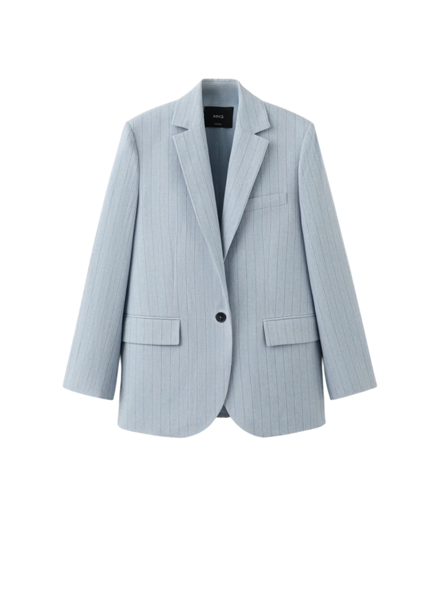 핀스트라이프 수트 블레이저