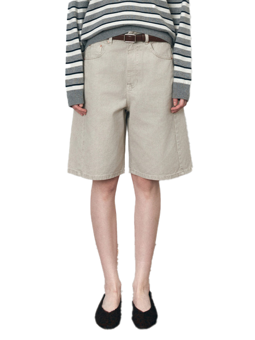 버뮤다 데님 쇼츠