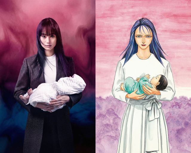 사진 / 넷플릭스 시리즈 〈기생수: 타미야〉 스틸 & 이와아키 히토시 원작만화 「기생수」 타미야 캐릭터 ⓒHitoshi Iwaaki / Kodansha