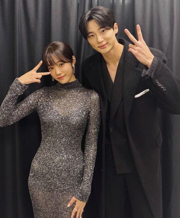 ‘20세기 소녀’에서 호흡을 맞췄던 노윤서와 변우석