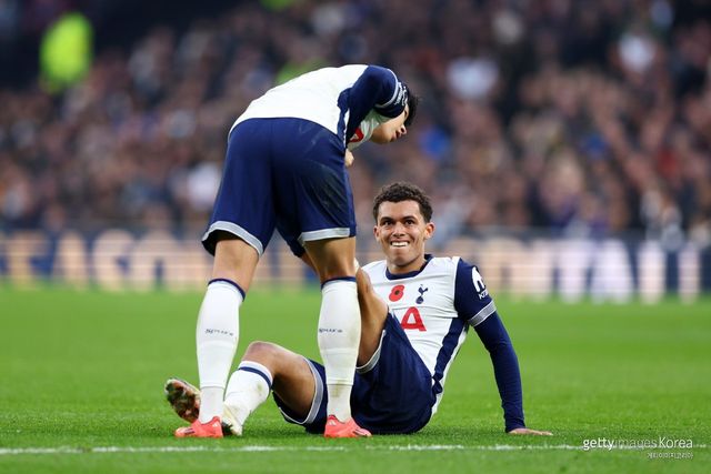 손흥민-브레넌 존슨. 사진=게티이미지코리아